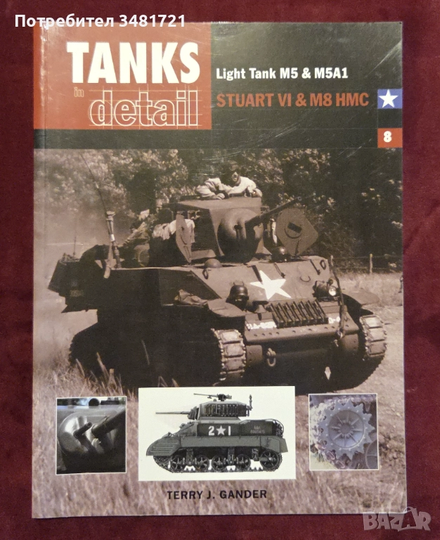 Tanks in Detail. Light Tank M5 & M5A1. Stuart VI & M8 HMC, снимка 1