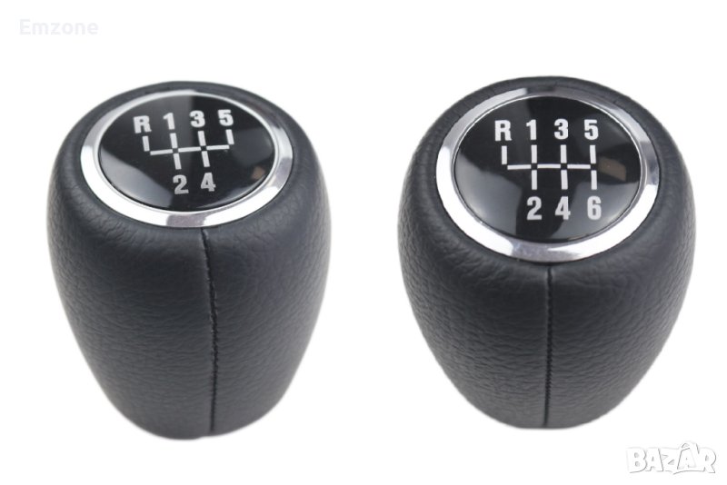 Топка скоростен лост Шевролет Chevrolet Cruze Aveo Kalos Orlando Кожа 5 6 скорости 9018L, снимка 1