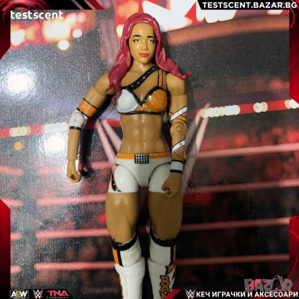 Екшън фигура WWE Sasha Banks Саша Банкс играчка Elite Series Mattel figure Mercedes Mone, снимка 1