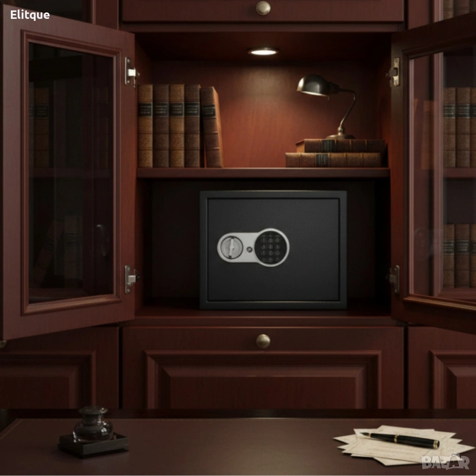 Сейф за ценности Cheffinger с цифрово заключване – 8,5L, 16L и 26L , снимка 1