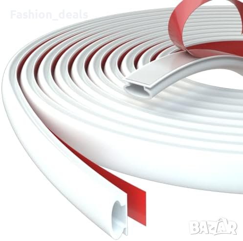 Нов 6м D-образна каучукова уплътнителна лента/Премахване течове/Водоустойчива/Ремонт, снимка 1