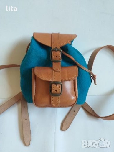 Миниатюрна раничка ест.кожа, снимка 1