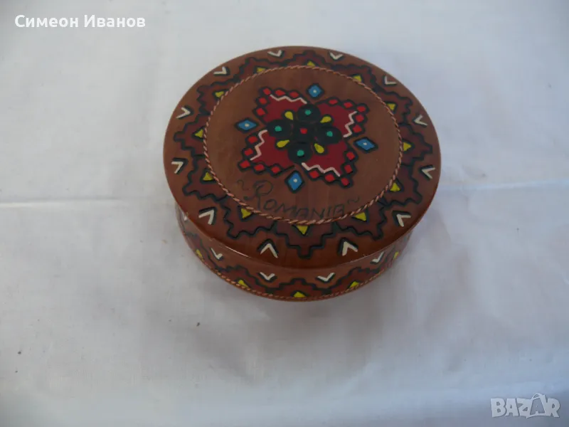 Интересна стара дървена кутия #1609, снимка 1