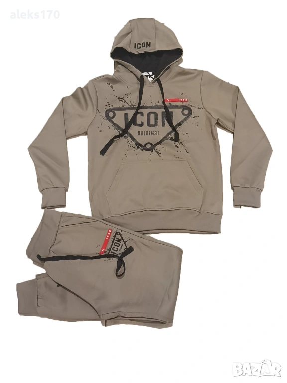 Мъжки комплект бежов, снимка 1