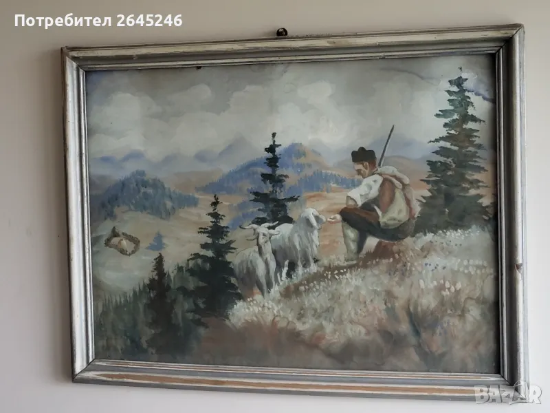 Стара българска картина , снимка 1