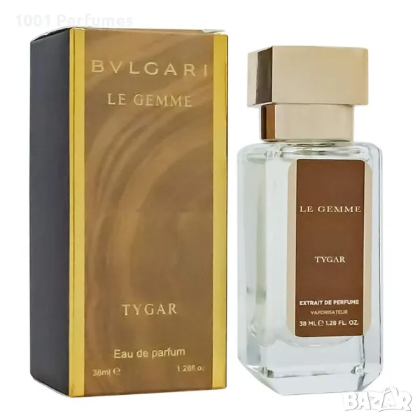 Унисекс мини парфюм Bvlgari Le Gemme Tygar EDP 38ml, снимка 1