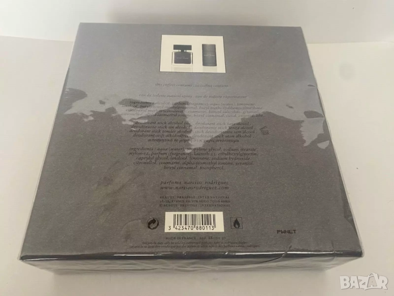 For Him Narciso Rodriguez 50 ml EDT spray + 75 g Deodorant Stick sealed giftbox!, снимка 1