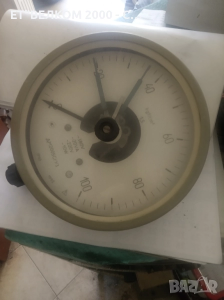 контактен манометър 100 атм, снимка 1