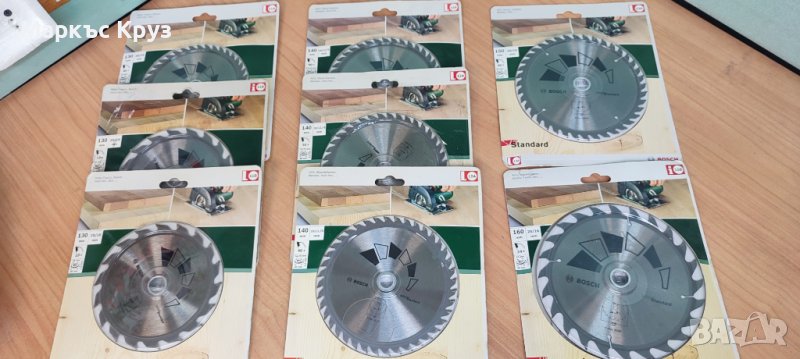 Дискове за дърво Bosch ф130/140/150, снимка 1