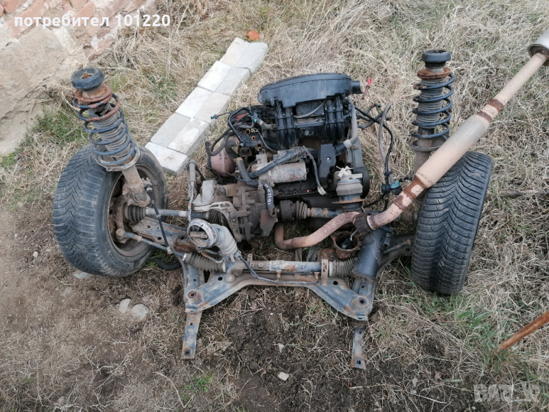 Двигател от Сеат Ибиза 2 1.4 60 к.с., снимка 1