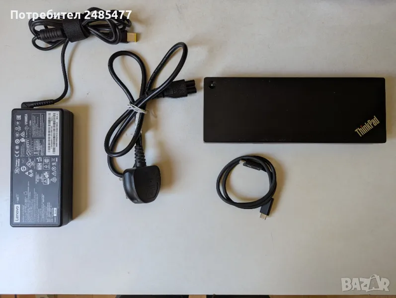 Lenovo ThinkPad Thunderbolt 3 Dock (Докинг станция), снимка 1