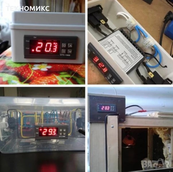 Температурен контролер STC-1000-24V, 10A с 1 сензор, снимка 1