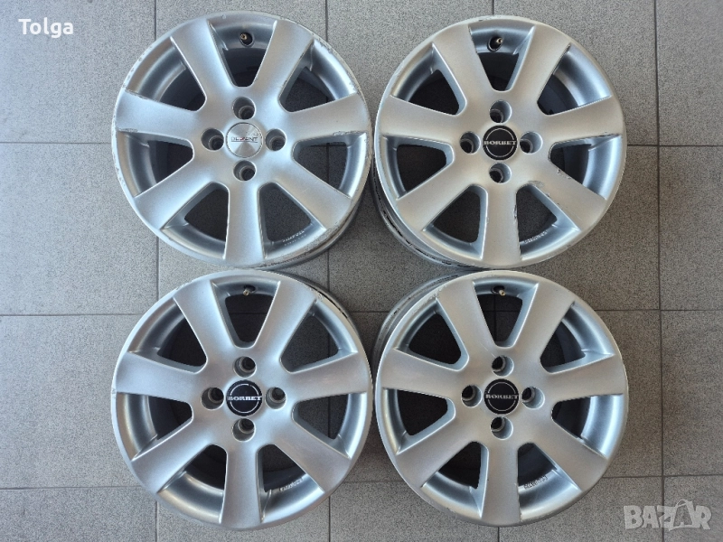 Алуминиеви джанти Borbet 15 4x100, снимка 1