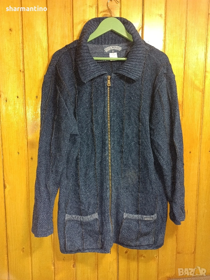 Мъжка жилетка Denim с цип XL - 6 лв, снимка 1