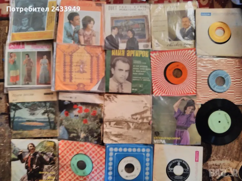 Стари грамофонни плочи с оригинални обложки, снимка 1