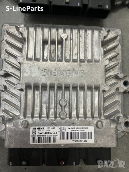 Компютър двигател ECU SIEMENS SID 803 Peugeot 307 407 Пежо 307 407 2.0HDI 2.0ХДИ 136к.с pejo , снимка 1
