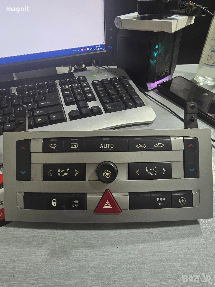 96573322 ПАНЕЛ КЛИМАТРОНИК PEUGEOT 407, снимка 1