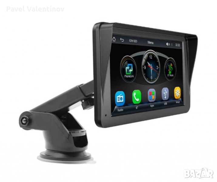 Android Авто Радио с Навигация – Безжичен CarPlay и Bluetooth, 7 инча, снимка 1