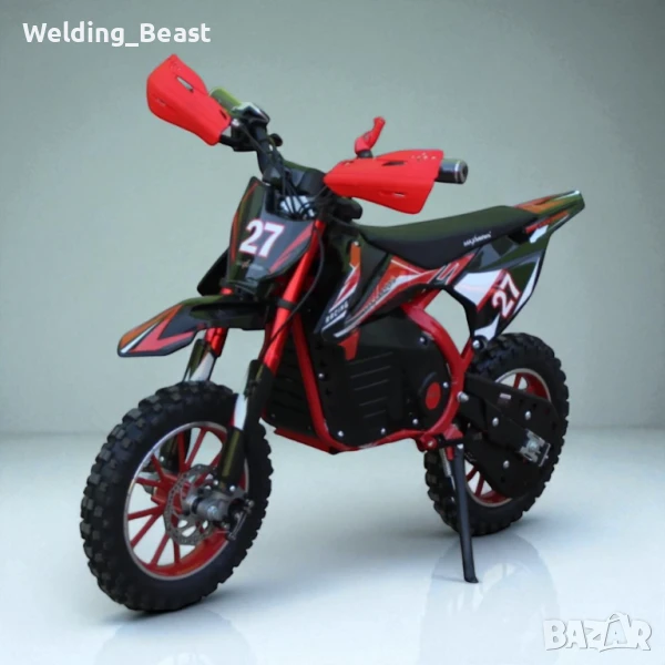 Кросов Мотор Детски електрически 1200W MX Sport - Red, снимка 1