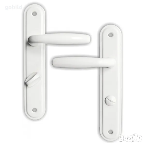 НАЙ НИСКА ЦЕНА!!! Дръжка комплект дека сервизна бяла 70мм, снимка 1