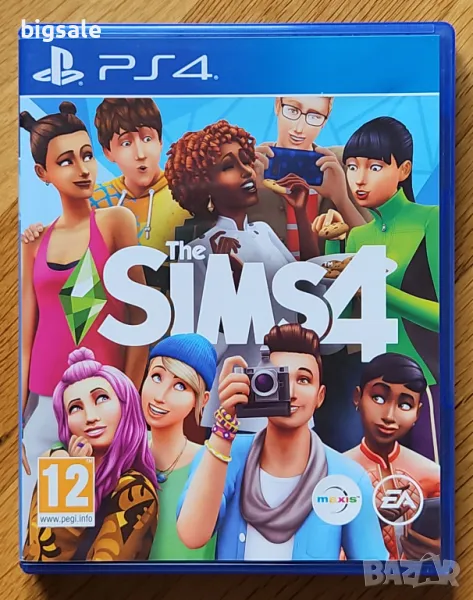 Перфектен диск игра The Sims 4 PS4 PS5 Playstation Плейстейшън 5 симс, снимка 1
