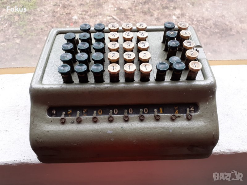 Стара английска сметачна машина, снимка 1