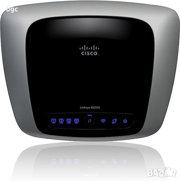 Рутер Cisco-Linksys E2000 Advanced Wireless-N Router, снимка 1