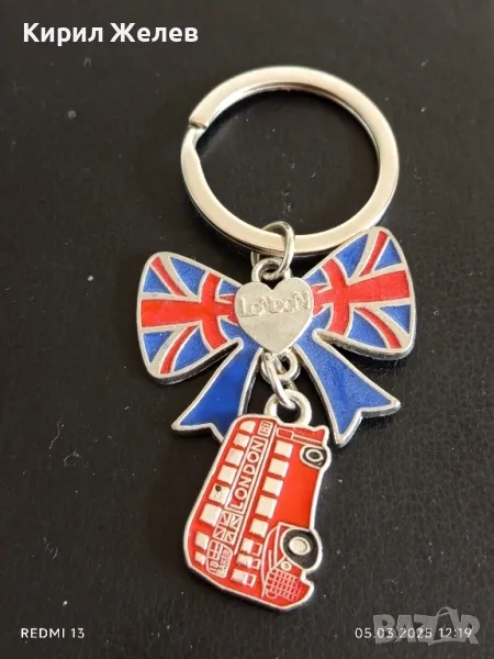 Рекламен ключодържател сувенир Лондон много красив стилен 34942, снимка 1