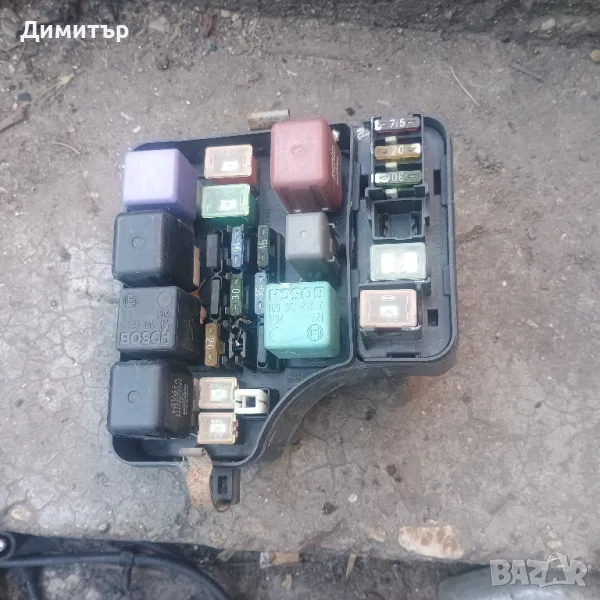 Табло Бушони + Релета За Тойота Карина 1.6И 16В 1995г / Toyota Carina 1.6I 16V 1995y, снимка 1