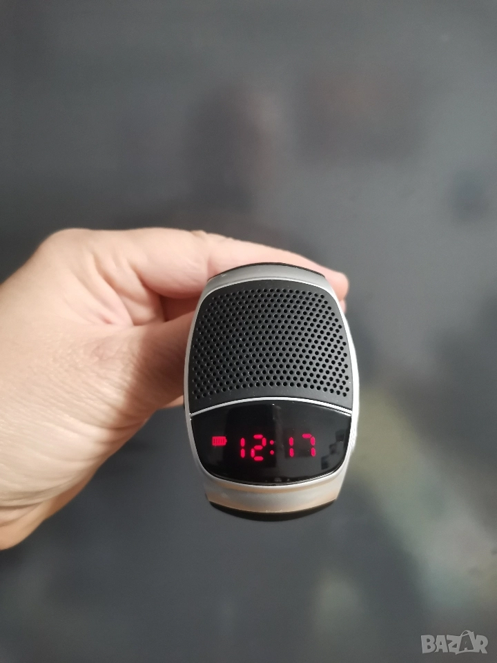 Часовник с блутуут колонка, MP3 player, снимка 1