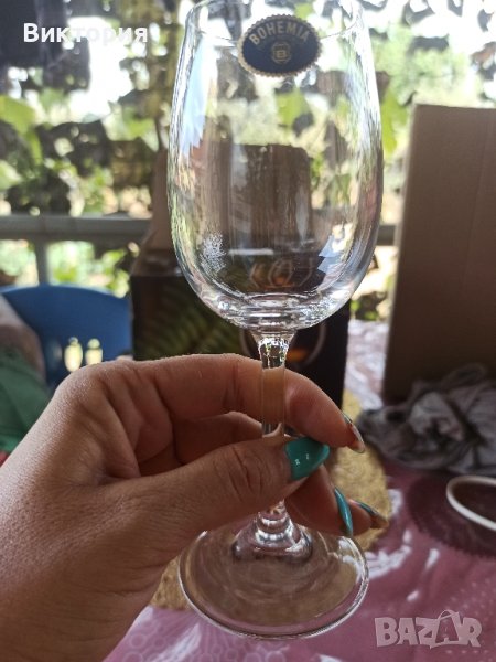 кристални чаша за вино, снимка 1