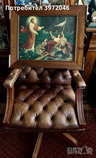 Религиозна хромолитография / 19 -20 век / , снимка 1