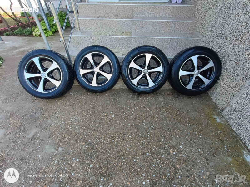 BORBET 5X112+Зимни гуми, снимка 1