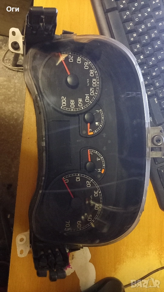 Километражно табло за Фиат Пунто 99-05г. 51703286, снимка 1