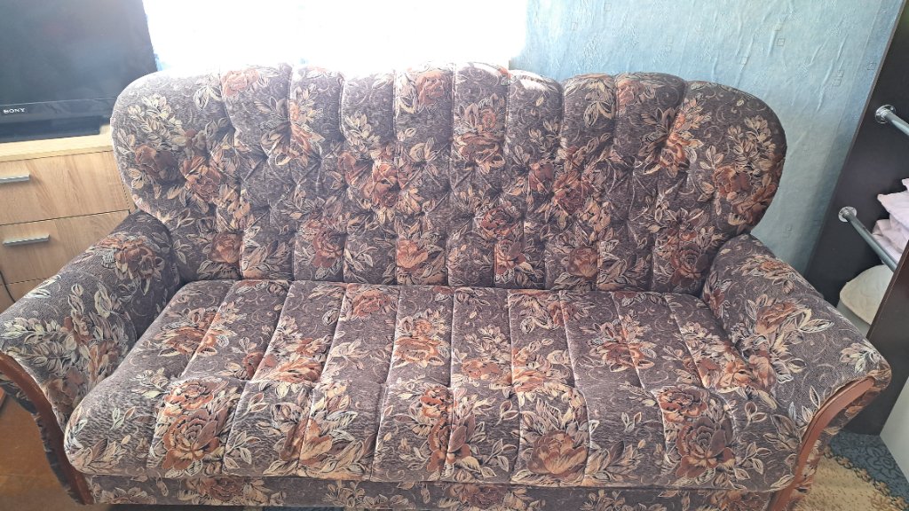 Разтегателен диван тройка в Дивани и мека мебел в гр. Божурище - ID40180392  — Bazar.bg