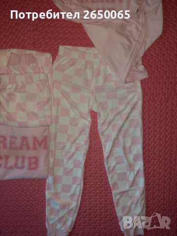 Детски комплект плюш-лукс 134/140см.в розово!, снимка 2 - Детски комплекти - 42633209