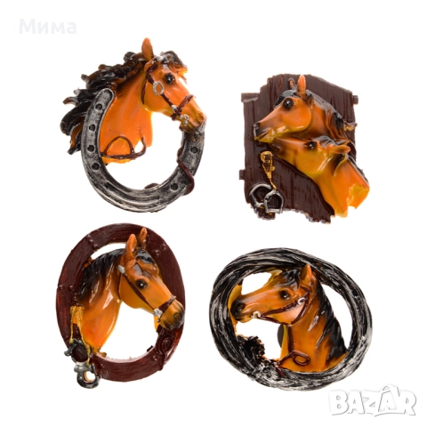 Декоративна магнитна фигурка - Кон