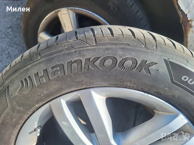 4 Броя Алуминиеви Джанти Ronal17 ки Комплект Със Гуми Audi Q7 2006-2015 Година 5x130мм, снимка 6 - Гуми и джанти - 56003478