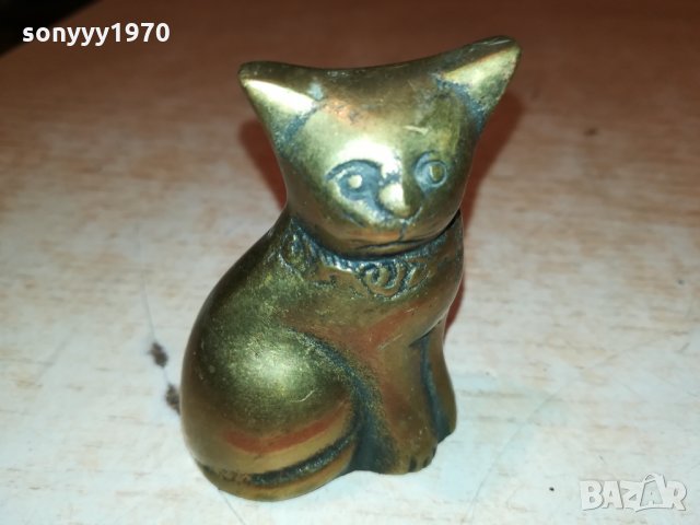 КОТЕ-6Х4Х3см-МИНИАТюРА 1710211829, снимка 3 - Антикварни и старинни предмети - 34495339