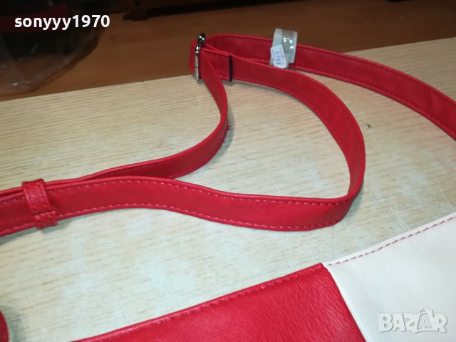 ЧАНТА ЧЕРВЕНО И БЯЛО-НОВА 0908231209, снимка 7 - Чанти - 41803088