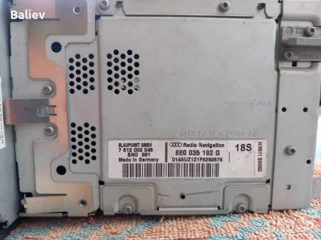 AUDI NAVIGATION 8E0 035 192 G, снимка 5 - Аксесоари и консумативи - 50826207
