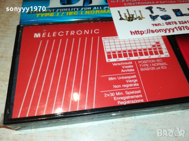 SONY/EMTEC/RAKS/MELECTRONIC-4 АУДИОКАСЕТИ 0710212015, снимка 10 - Аудио касети - 34386248