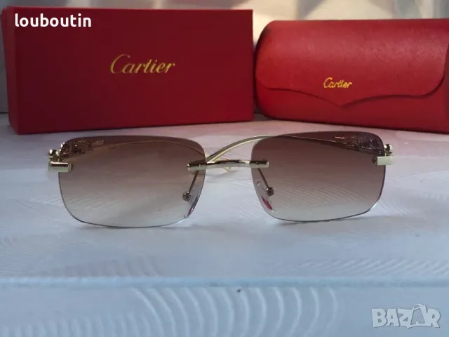 Cartier 2024 мъжки слънчеви очила дамски унисекс 4 цвята, снимка 13 - Слънчеви и диоптрични очила - 48016813