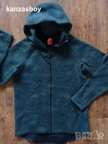 Nike Tech Fleece Jacquard Zip Hoodie -мъжко горнище р-р L, снимка 5 - Спортни дрехи, екипи - 56121755