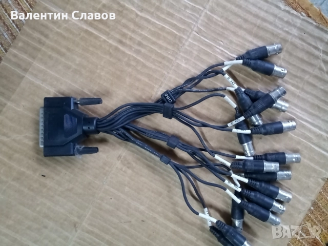 Адаптор преходник DB 25 към BNC