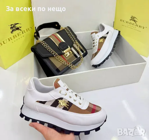 Burberry Дамски Маратонки👟Дамски Спортни Обувки Бърбъри - Различни Цветове Код SEM-82, снимка 2 - Маратонки - 55729327