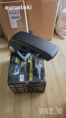 Подлакътник универсален - 48006 с 3D  кант и метална опора с място за вещи, снимка 4 - Аксесоари и консумативи - 51546159