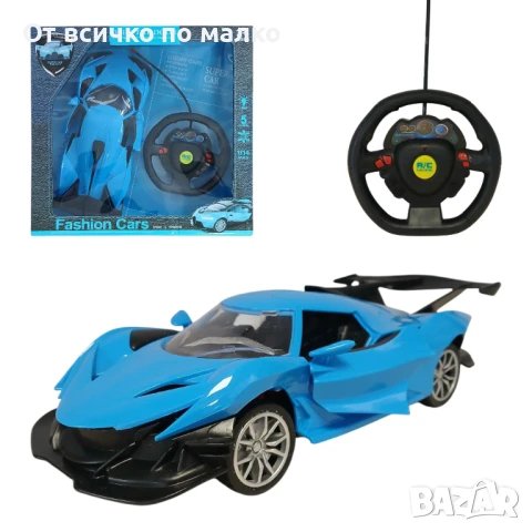 ✨Спортна кола с дистанционно управление волан и отварящи се врати - 2 цвята