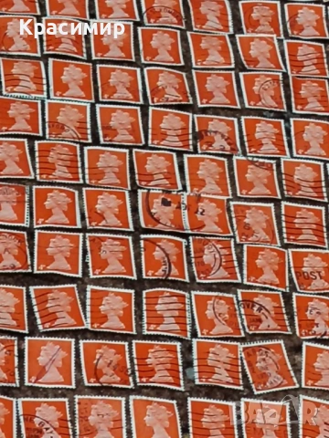 4 пенса Елизабет ПОЩЕНСКИ марки 520 бр. , снимка 3 - Филателия - 53286971