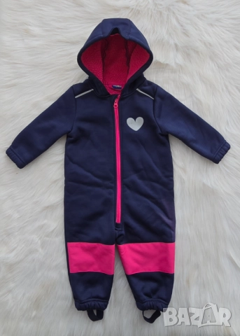 Детски софтшел гащеризон размер 74/80см. , снимка 9 - Бебешки гащеризони - 52382926